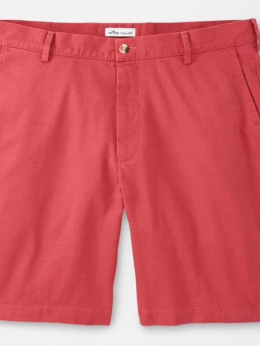 Peter Millar Pilot Twill Shorts Cape Red Men’s Size 36 Cotton Golf‎  Casual